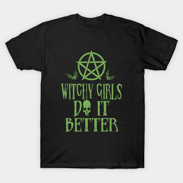 Witchy Woman T-Shirt T-Shirt by CreatingChaos